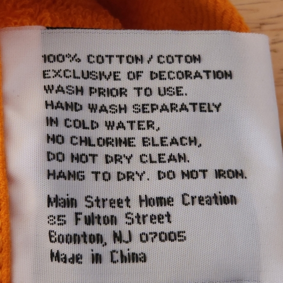 FINGERTIP TOWEL SET (2) - Orange/Pink 🌻2/$20 - Picture 6 of 13